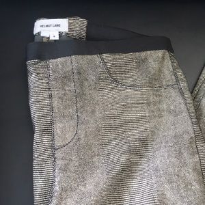 Helmet Lang Leather Leggings nwot